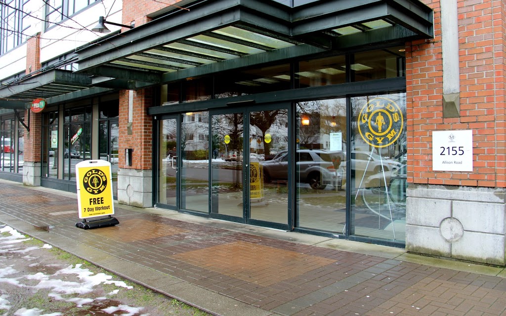 Gold’s Gym University Market Place | 2155 Allison Rd, Vancouver, BC V6T 1T5, Canada | Phone: (604) 224-4699