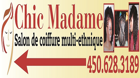 Chic Madame | 5065 Rue Préfontaine, Laval, QC H7K 1Y3, Canada | Phone: (450) 628-3189