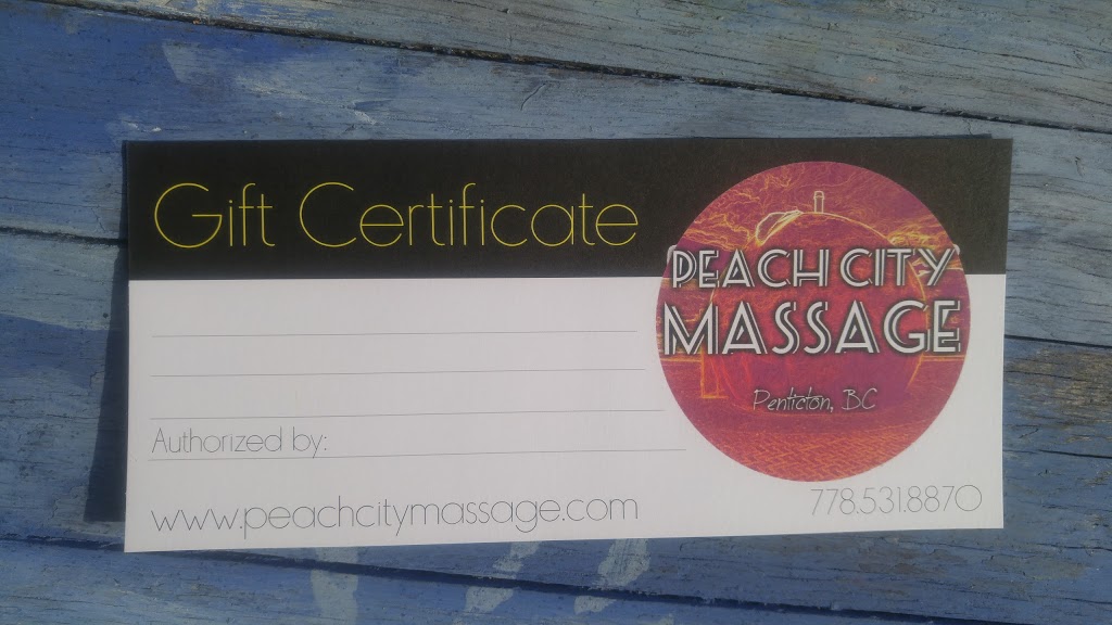 Peach City Massage | 654 Haywood St, Penticton, BC V2A 4W7, Canada | Phone: (778) 531-8870