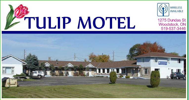 Tulip Motel | 1275 Dundas St, Woodstock, ON N4S 7V9, Canada | Phone: (519) 537-3446