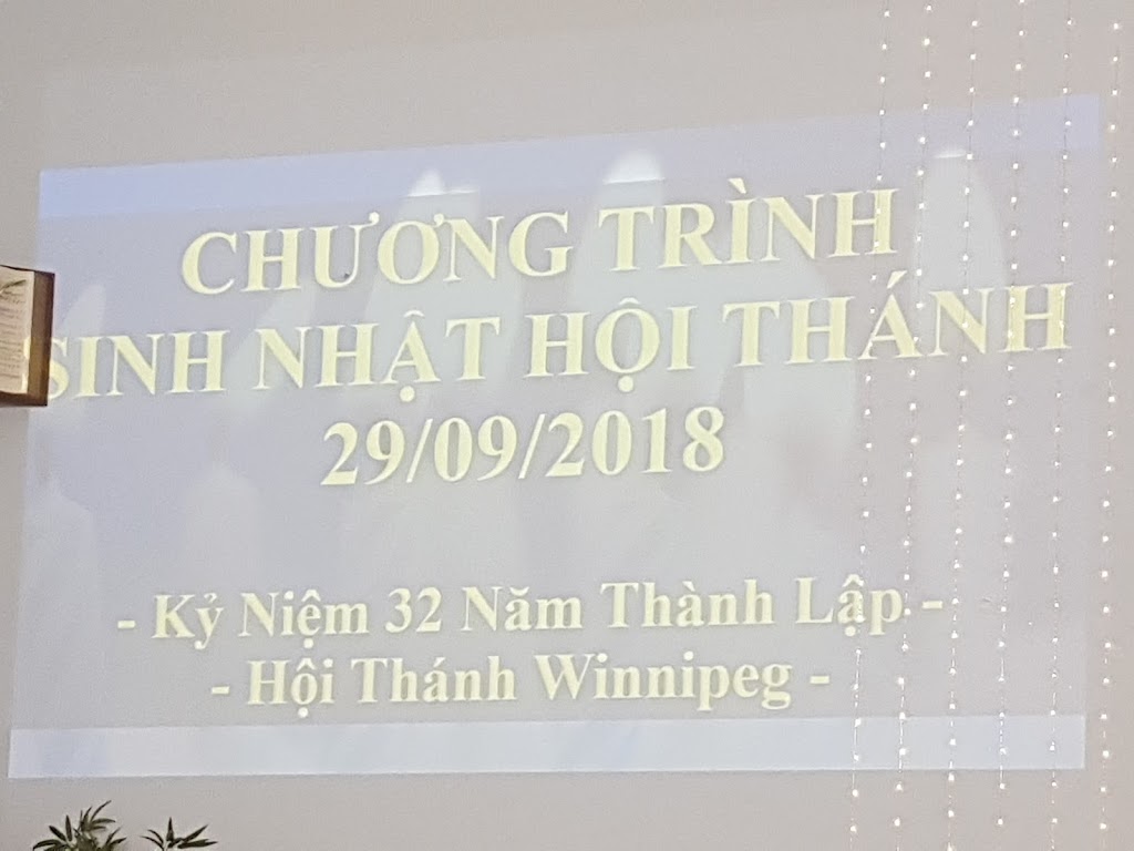 Vietnamese Mennonite Church - Hội Thánh Tin Lành Winnipeg | 333 Alexander Ave, Winnipeg, MB R3A 0N1, Canada | Phone: (204) 947-3409