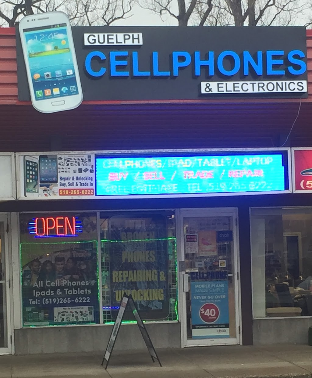 Guelph Cellphones & Electronics | 23 Wellington St E, Guelph, ON N1H 3R7, Canada | Phone: (519) 265-6222