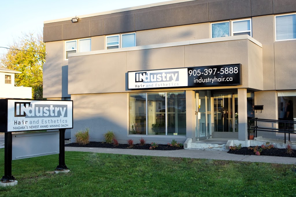 Industry Hair & Esthetics | 215 Pelham Rd, St. Catharines, ON L2S 1W2, Canada | Phone: (905) 397-5888