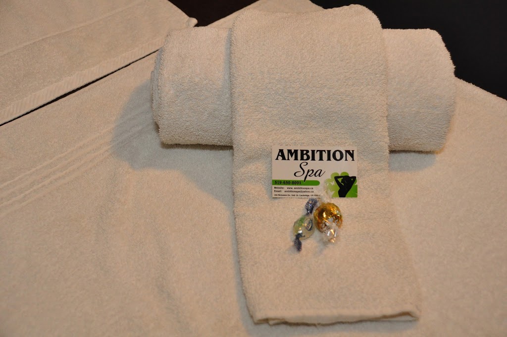 Ambition Spa | 140 McGovern Dr #19, Cambridge, ON N3H 4R7, Canada | Phone: (519) 650-8001