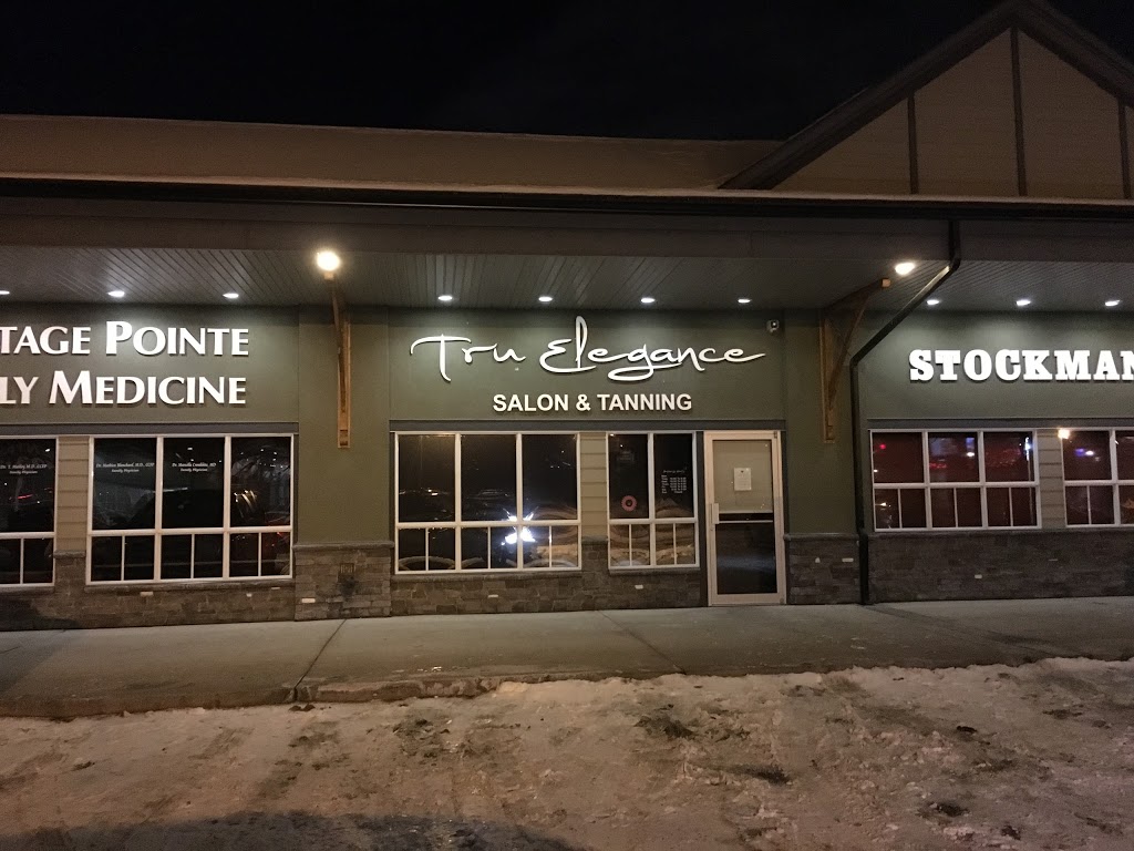 Tru Elegance Salon and Tanning | 320 Pine Creek Rd, Heritage Pointe, AB T1S 4J9, Canada | Phone: (403) 254-5520