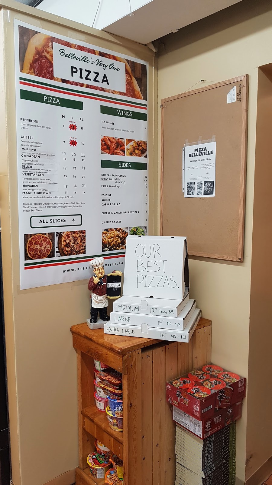 Pizza Belleville | 432 Ashley St, Foxboro, ON K0K 2B0, Canada | Phone: (613) 967-2456