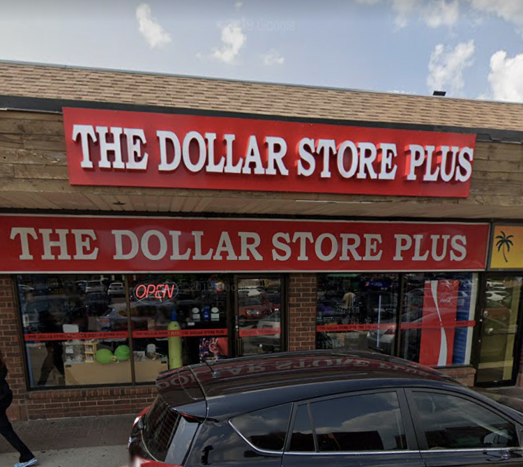 The Dollar Store plus | 3476 Glen Erin Dr, Mississauga, ON L5L 3R4, Canada | Phone: (905) 997-5551