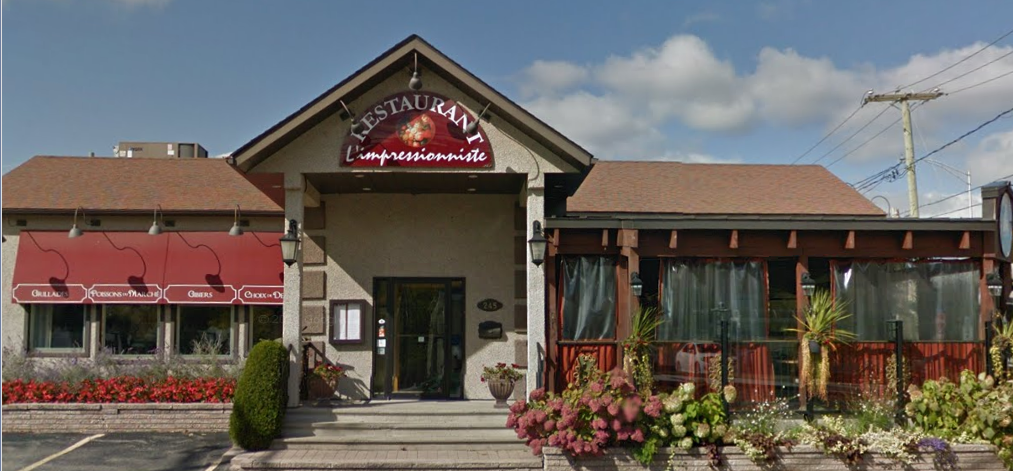 Restaurant LImpressionniste | 245 Chemin de la Grande-Côte, Saint-Eustache, QC J7P 1B3, Canada | Phone: (450) 491-3277