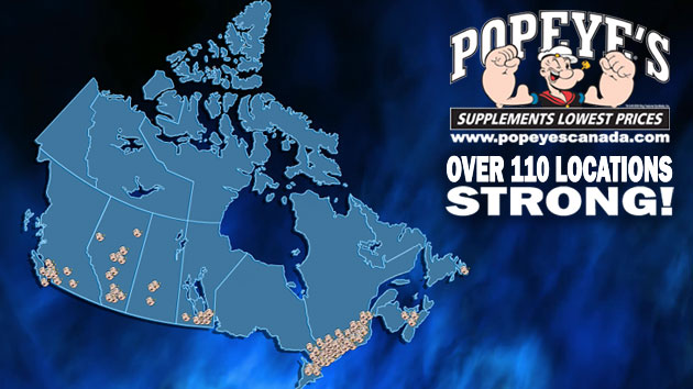 Popeyes Supplements St.Albert | 367 St Albert Trail, St. Albert, AB T8N 0R1, Canada | Phone: (780) 459-6177