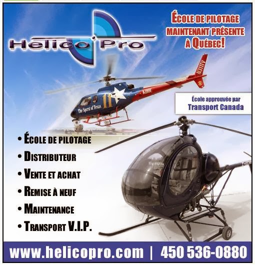 Helico Pro | 2327 Rue de lAéroport, Saint-Mathieu-de-Beloeil, QC J3G 0C9, Canada | Phone: (450) 536-0880