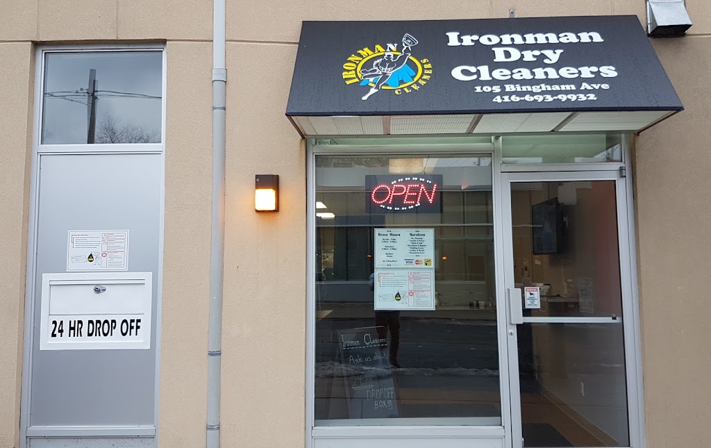Ironman Cleaners | 105 Bingham Ave, Toronto, ON M4E 3R2, Canada | Phone: (416) 693-9932