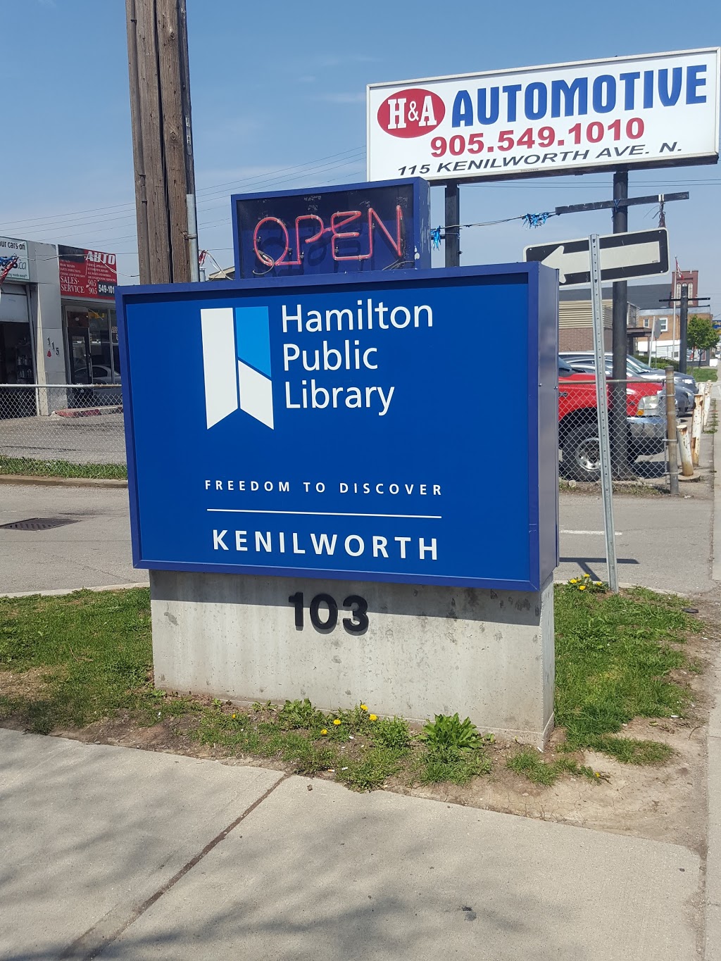Hamilton Public Library - Kenilworth Branch | 103 Kenilworth Ave N, Hamilton, ON L8H 4R6, Canada | Phone: (905) 546-3960