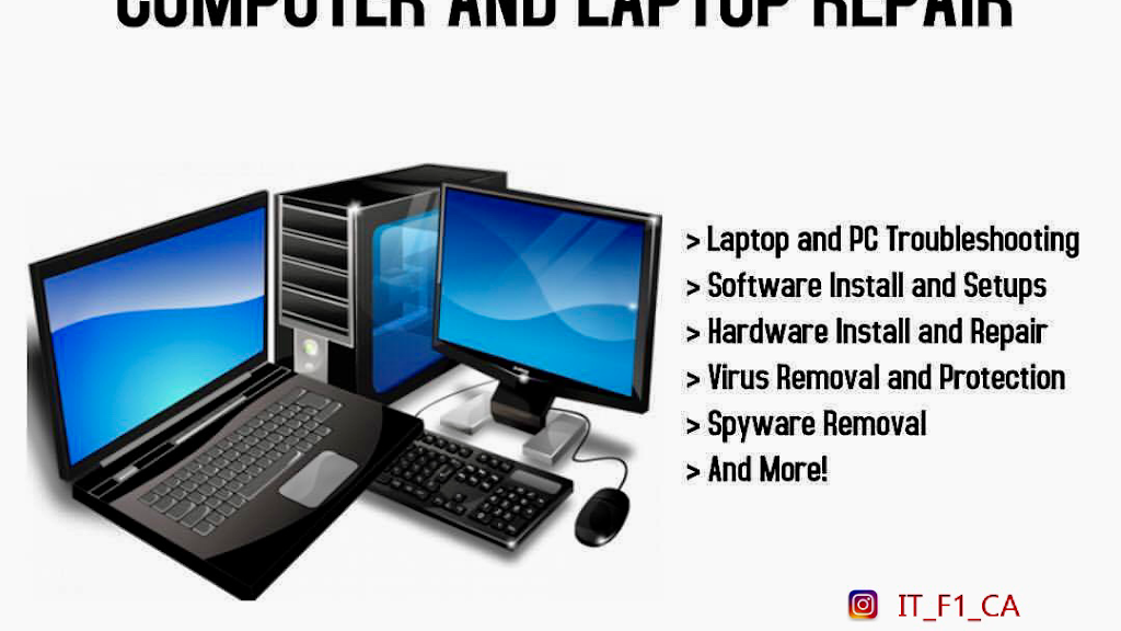 Computer Repair Services (IT-F1.Ca) | 2020 Fullerton Ave #201, North Vancouver, BC V7P 3G3, Canada | Phone: (604) 722-5739