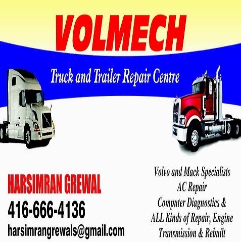 Volmech Truck & Trailer Repair | 2070 Steeles Ave E UNIT 15, Brampton, ON L6T 1A7, Canada | Phone: (416) 666-4136