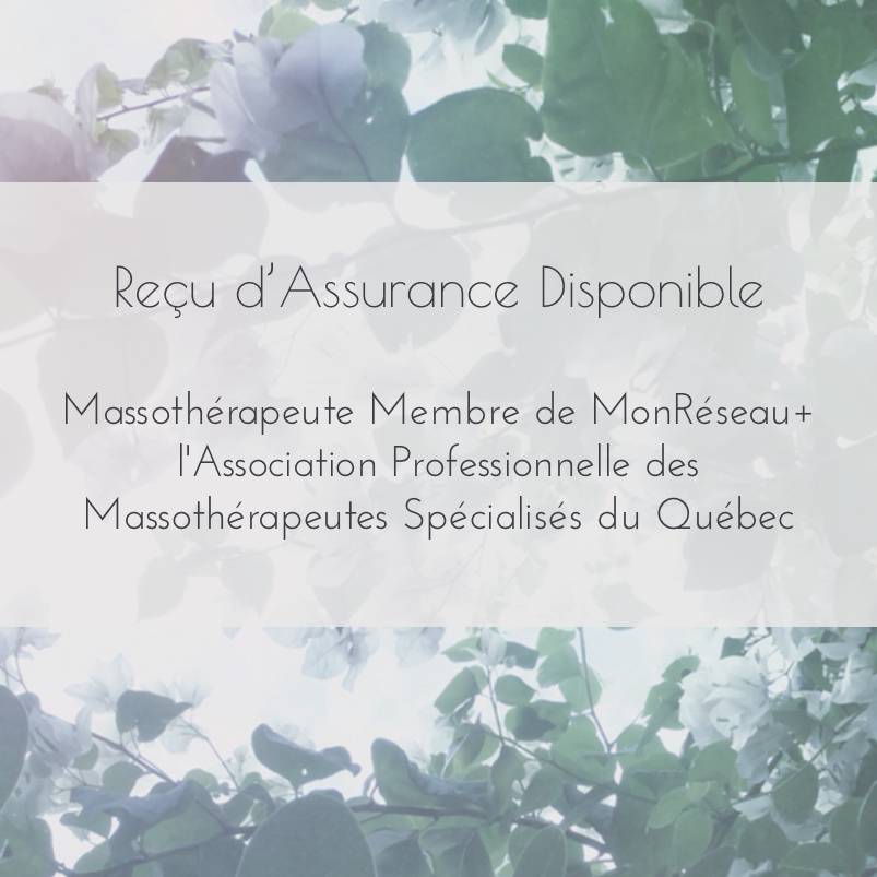 Sabrina Rodrigue Massothérapeute | 1265 Terrasse Bourgeoys, Longueuil, QC J4M 1Z5, Canada | Phone: (450) 616-6263