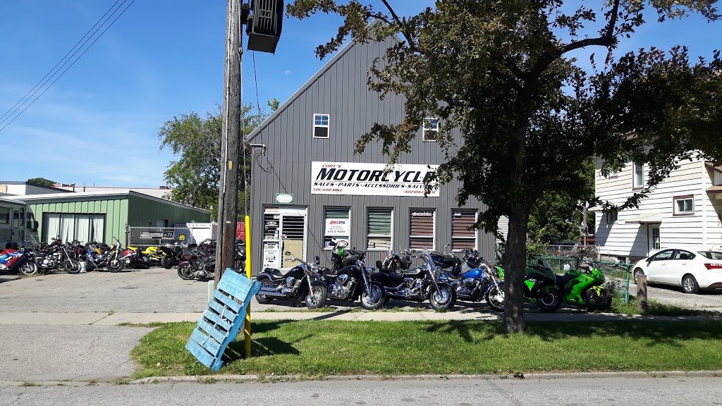 Corys Motorcycle Sales and Salvage | 433 Palmerston St S, Sarnia, ON N7T 3P4, Canada | Phone: (519) 402-2453