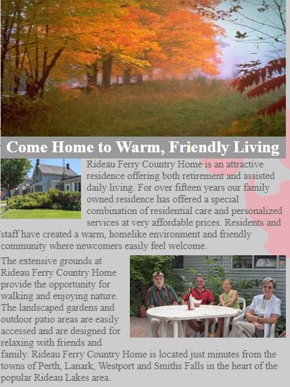 Rideau Ferry Country Home | 1333 Rideau Ferry Rd, Perth, ON K7H 3C7, Canada | Phone: (613) 267-6213