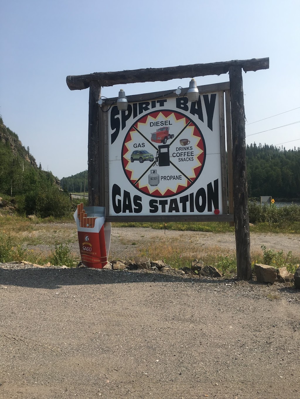Spirit Bay gas bar | 501, Nipigon Ave, Macdiarmid, ON P0T 2B0, Canada | Phone: (807) 885-1566