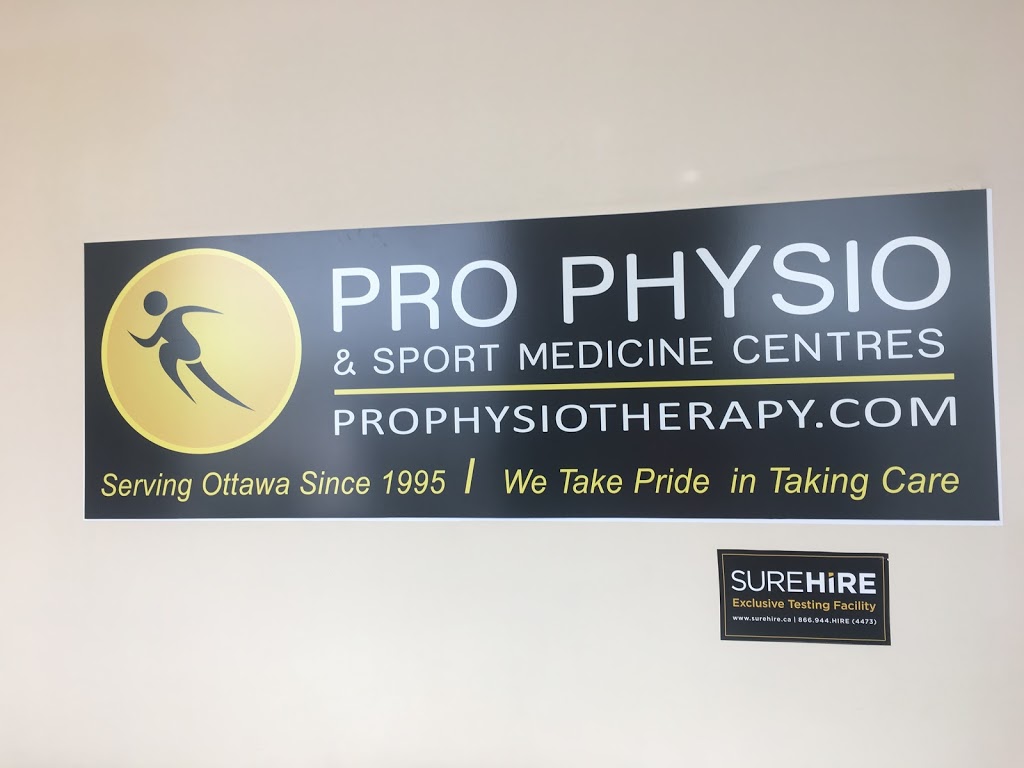 Pro Physio & Sport Medicine Centres March | 836 March Rd, Kanata, ON K2W 0C9, Canada | Phone: (613) 599-9797