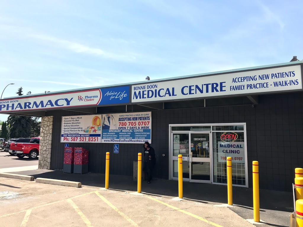 Bonnie Doon Medical Centre | 8130 82 Ave NW, Edmonton, AB T6C 0Y4, Canada | Phone: (780) 705-0707