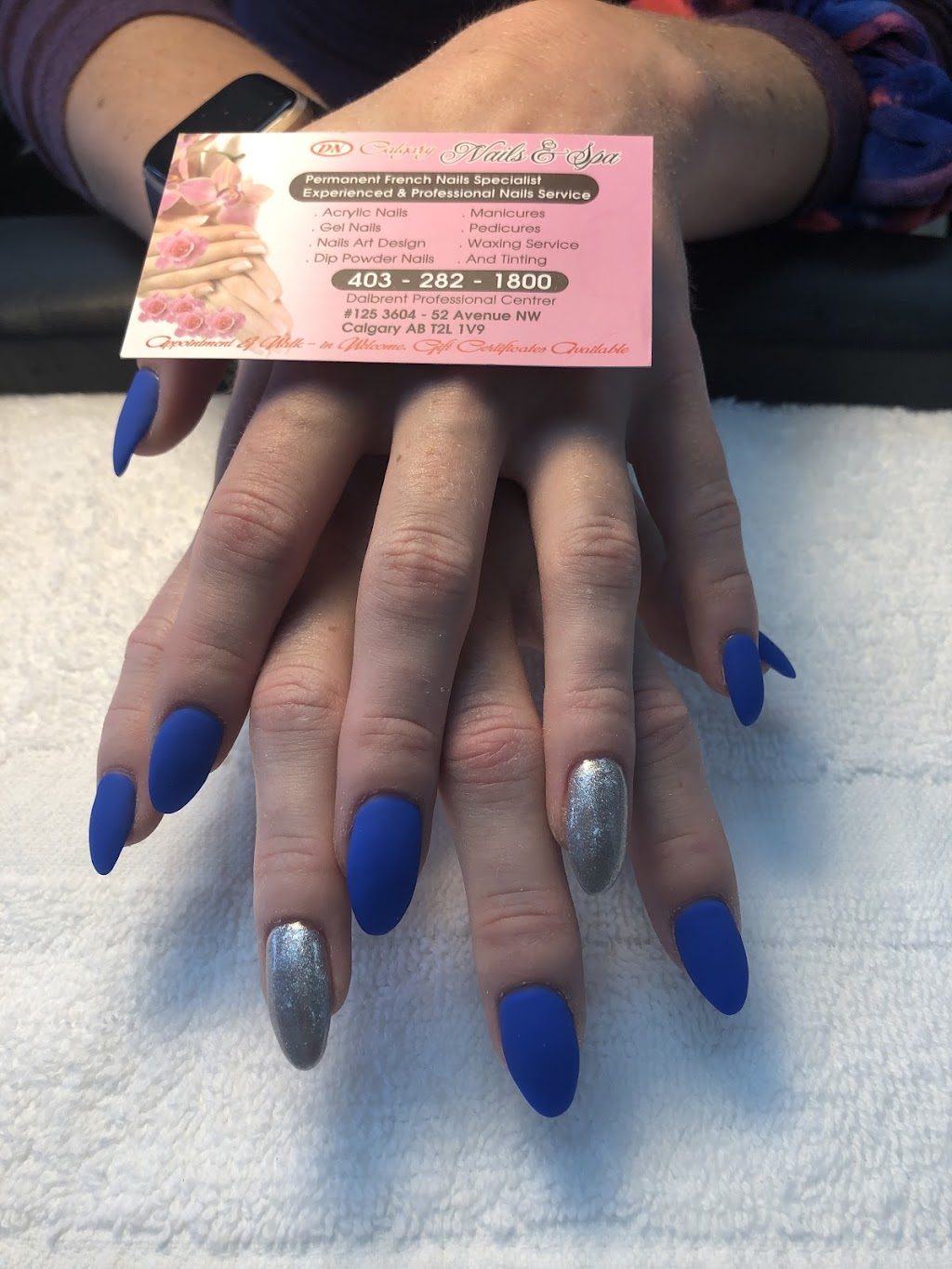 DN Calgary Nails & Spa | 3604 52 Ave NW, Calgary, AB T2L 1V9, Canada | Phone: (403) 282-1800