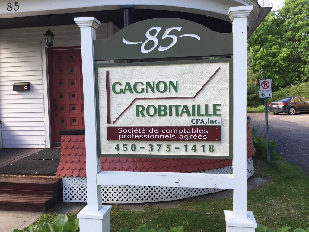 Gagnon Robitaille, CPA inc. | 85 Rue dOttawa, Granby, QC J2G 2R9, Canada | Phone: (450) 375-1418