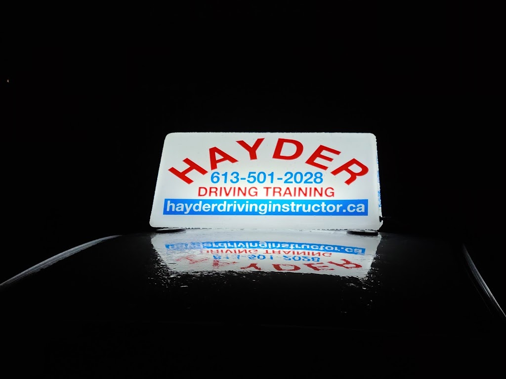 Hayder Driving Instructor | 1346 Foxwell St, Gloucester, ON K1B 5J4, Canada | Phone: (613) 501-2028