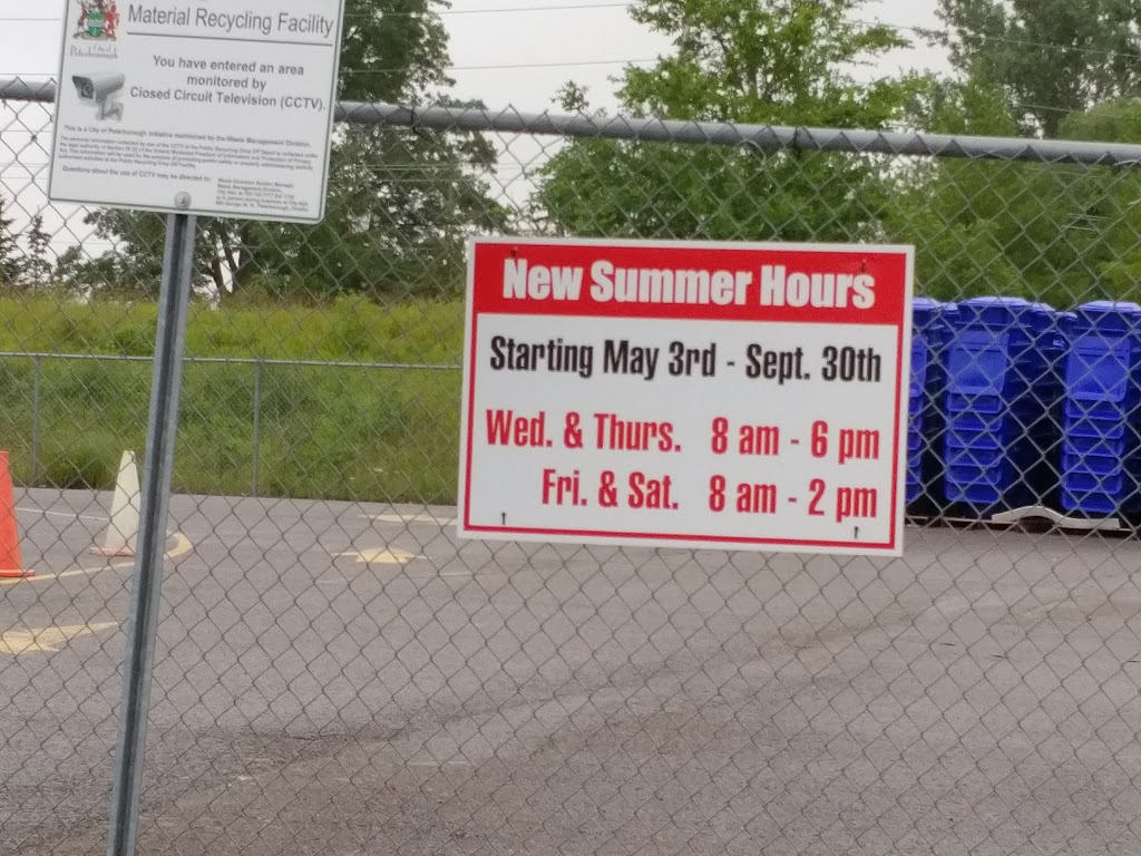 Peterborough household hazardous waste depot | 400 Pido Rd, Peterborough, ON K9J 6X7, Canada | Phone: (705) 876-1600