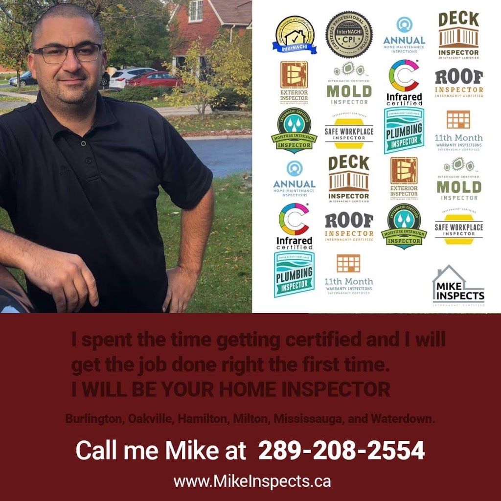 Mike Inspects | Burloak Dr, Burlington, ON L7L 6X4, Canada | Phone: (289) 208-2554