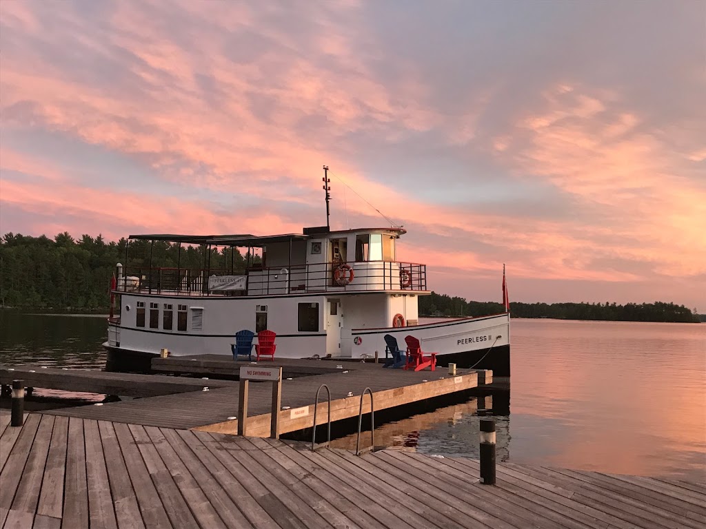 Sunset Cruises - Peerless II | 100 Joseph St./, Lock Street East, Port Carling, ON P0B 1J0, Canada | Phone: (705) 645-2462