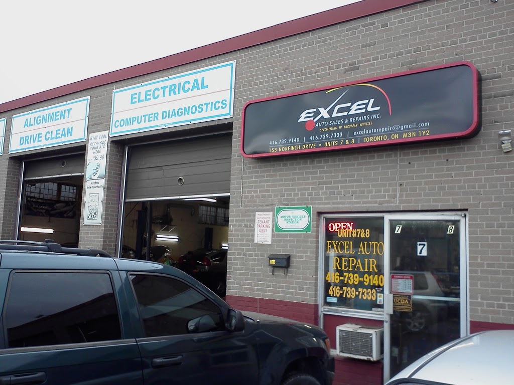 Excel Auto Repairs | 153 Norfinch Dr #7, North York, ON M3N 1Y2, Canada | Phone: (416) 739-7333