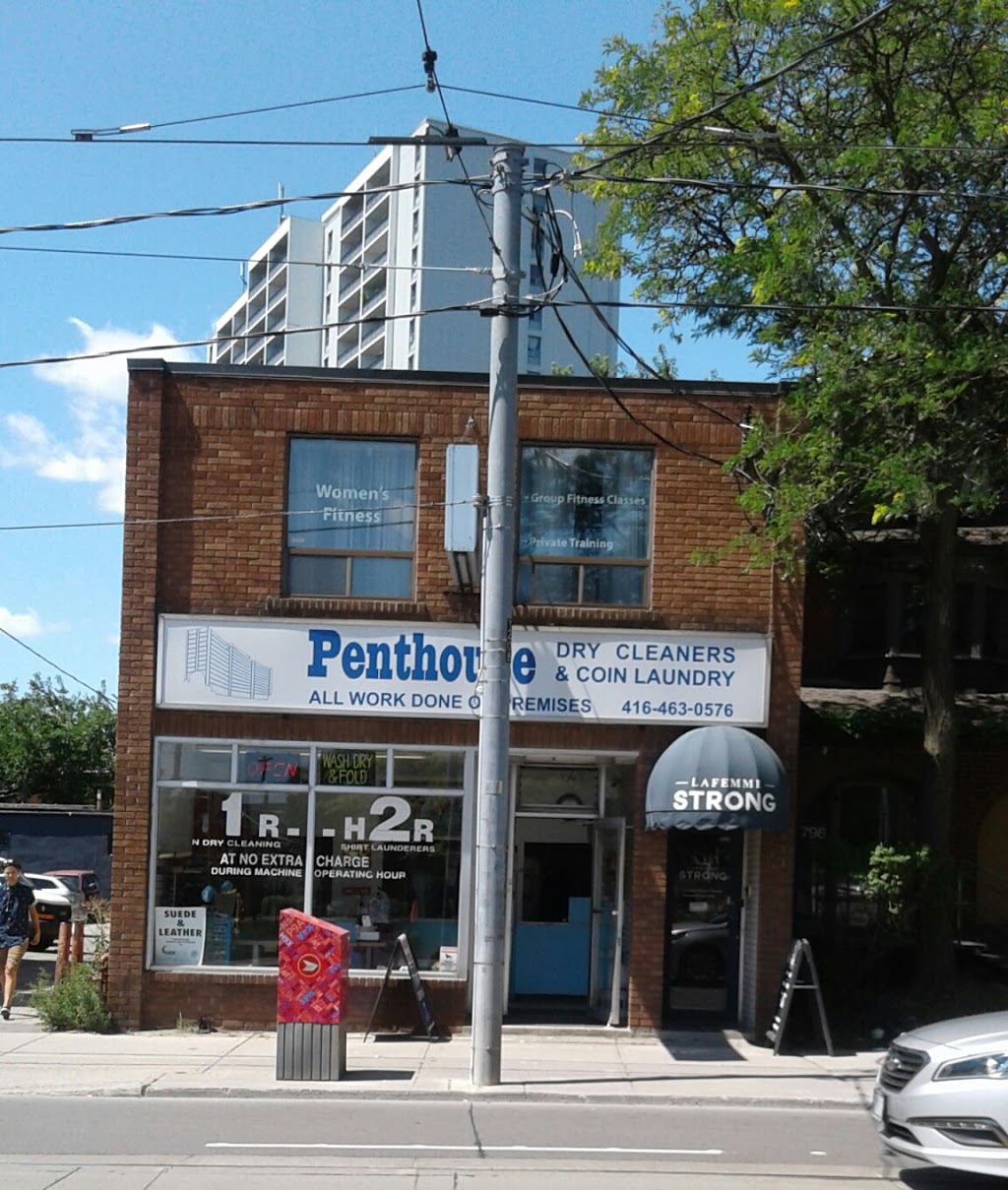 Penthouse Dry Cleaners and Coin Laundry | 794 Broadview Ave, Toronto, ON M4K 2P7, Canada | Phone: (416) 463-0576