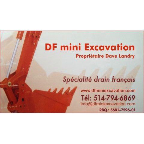 Mini-excavation DF | 13360 Rue de lAutan, Mirabel, QC J7J 1S2, Canada | Phone: (514) 794-6869