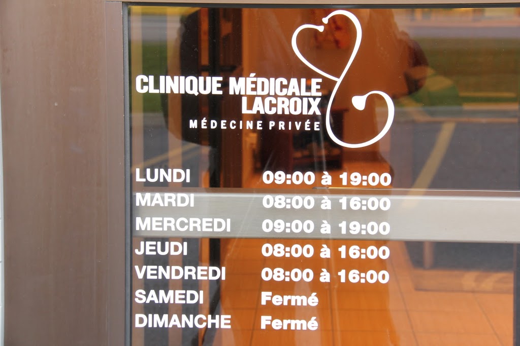 Clinique Médicale Lacroix | 810 Route Jean-Gauvin suite 203, Québec, QC G1X 0B6, Canada | Phone: (418) 871-1911
