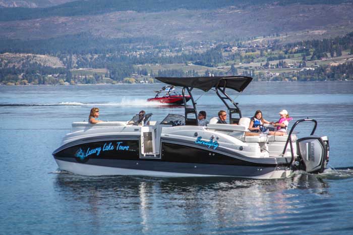 Okanagan Luxury Lake Tours | 230 Queensway, Kelowna, BC V1Y 6S4, Canada | Phone: (250) 859-4187