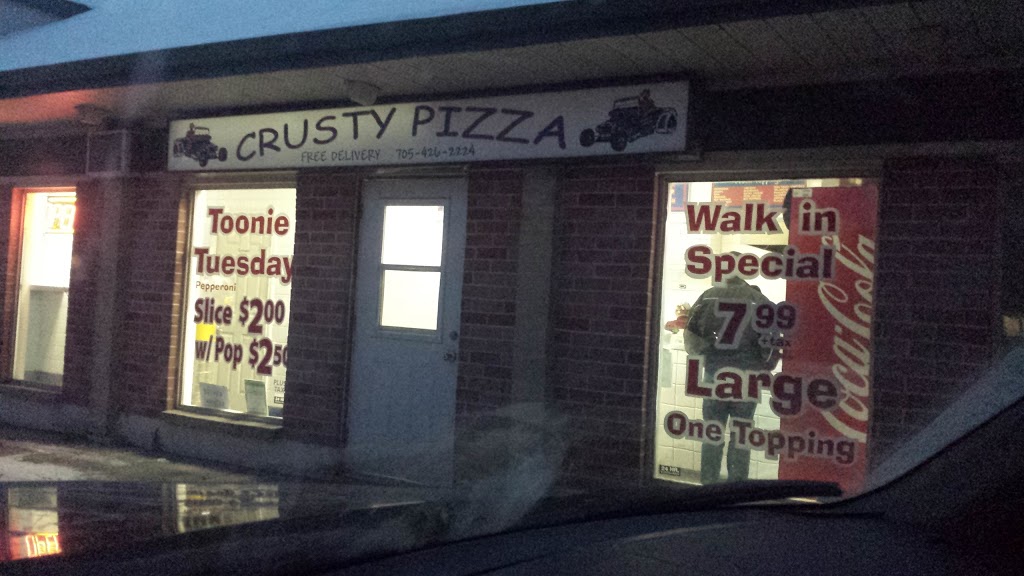Crusty Pizza | 325 Simcoe St, Beaverton, ON L0K 1A0, Canada | Phone: (705) 426-2224