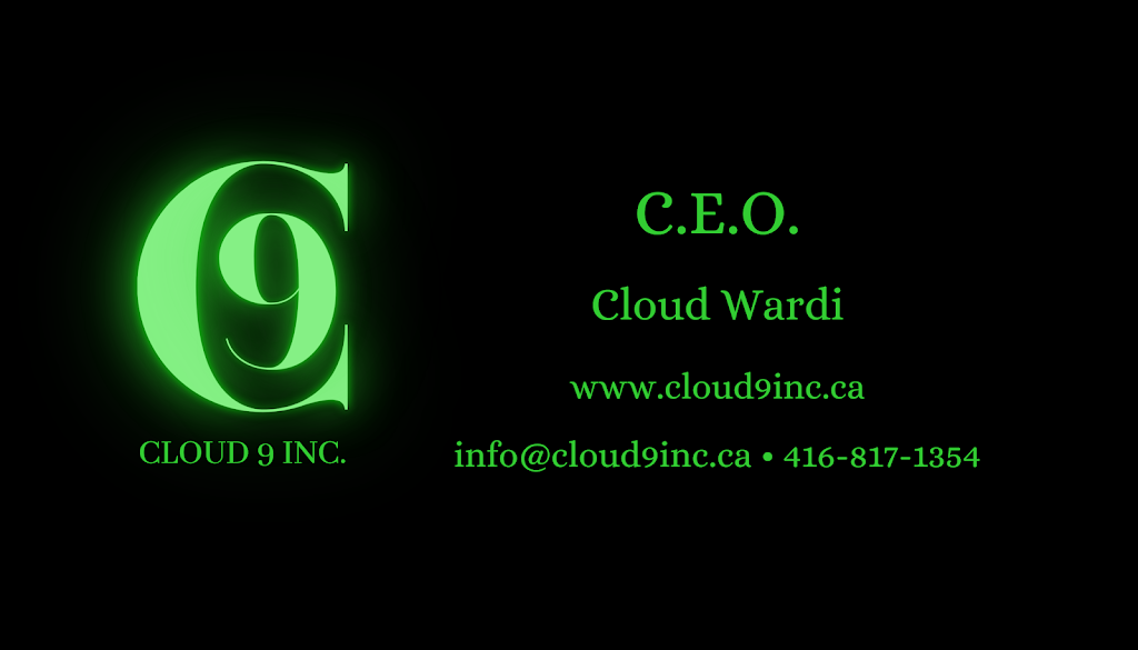 Cloud 9 Inc. | 90 Parma Ct, North York, ON M4A 1A6, Canada | Phone: (416) 817-1354