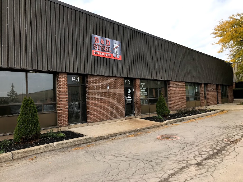 B & D Steel | 1150 Northside Rd, Burlington, ON L7M 1A5, Canada | Phone: (905) 332-4024