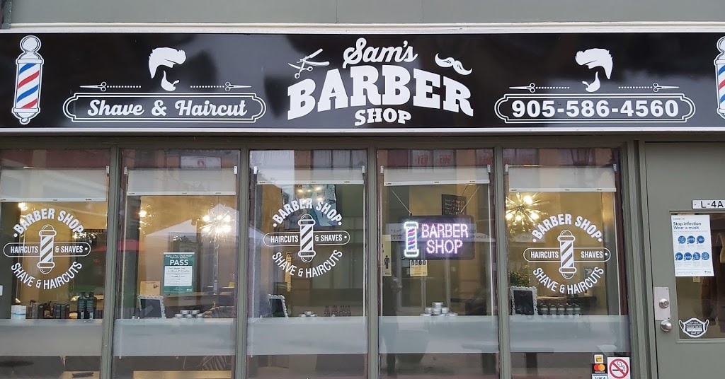 Sams Barber Shop | 18 King St E, Bolton, ON L7E 1E8, Canada | Phone: (905) 586-4560