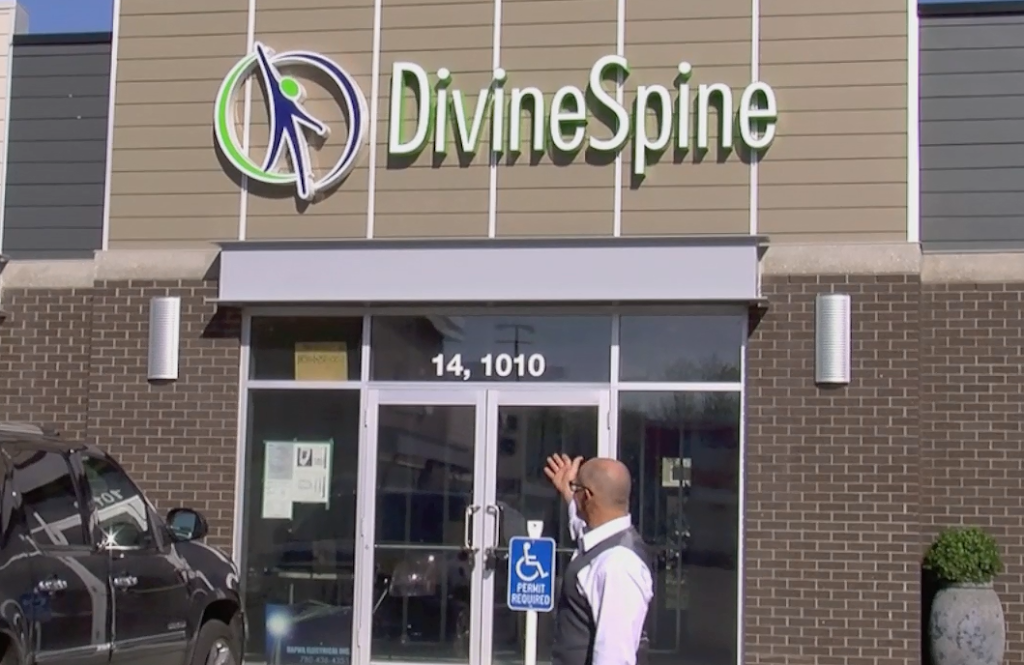 Divine Spine | 1010 Webber Greens Dr NW #14, Edmonton, AB T5T 4K5, Canada | Phone: (780) 484-0314