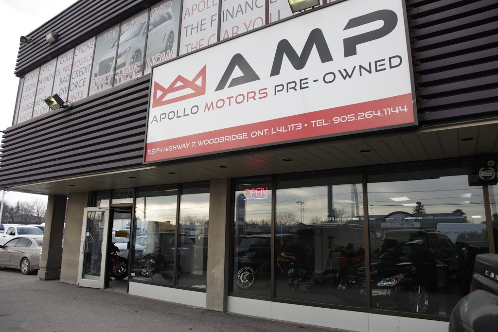 Apollo Motors Pre-owned | 5274 Highway 7 West, Woodbridge, ON L4L 1T3, Canada | Phone: (905) 264-1144