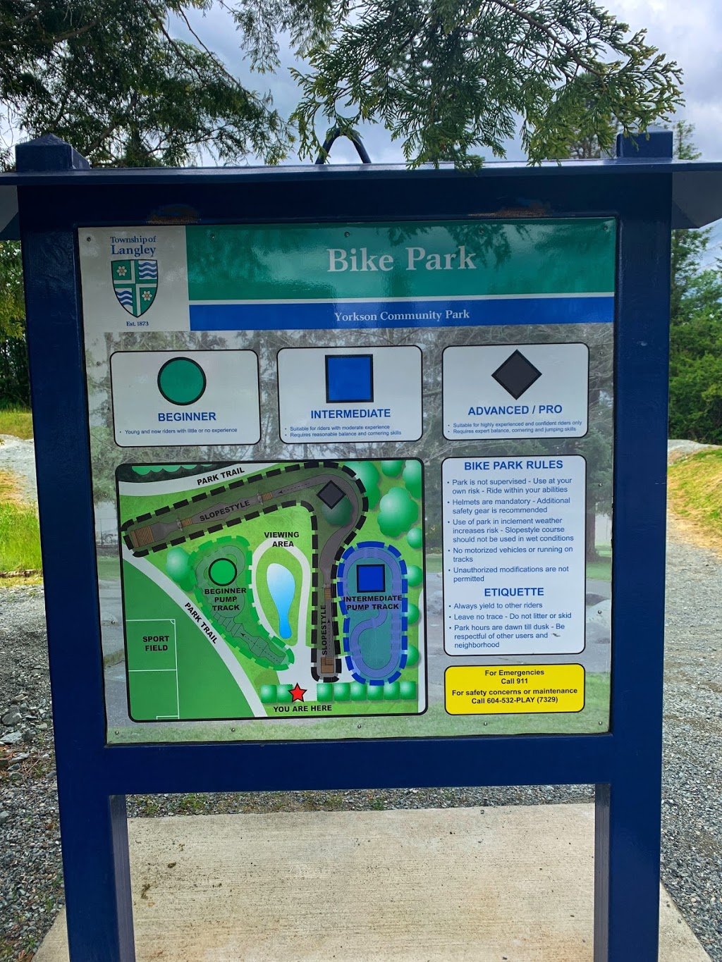 Yorkson Community Bike Park | 20498 82 Ave, Langley City, BC V2Y 2A9, Canada | Phone: (604) 532-7329