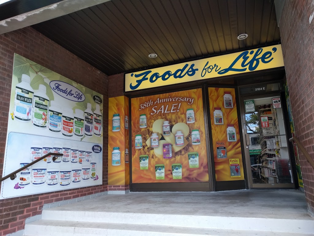 Foods For Life | 2184 Bloor St W, Toronto, ON M6S 1N3, Canada | Phone: (416) 762-5590