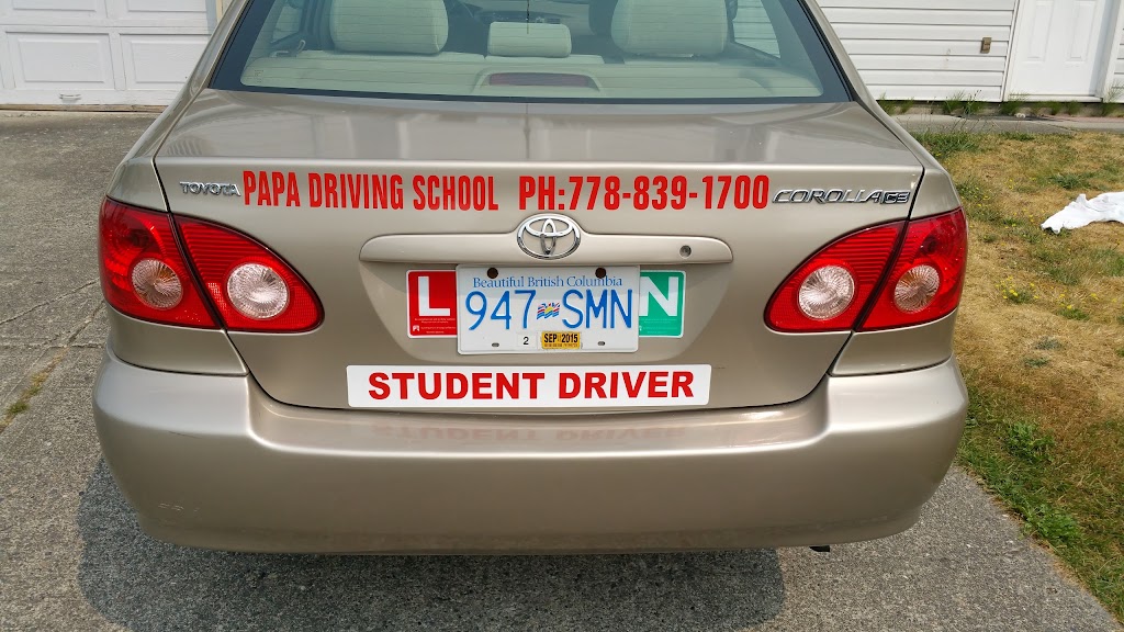 Papa Driving School Ltd. | 12373 70a Ave, Surrey, BC V3W 0X2, Canada | Phone: (778) 839-1700