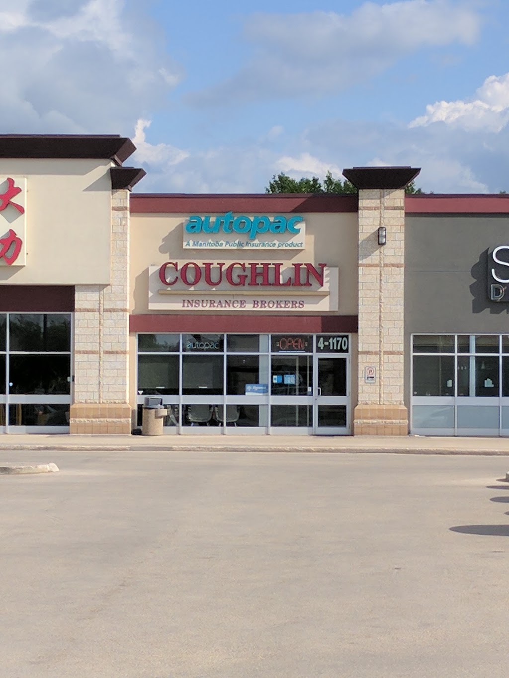 Coughlin Insurance Brokers | 1170 Taylor Ave #4, Winnipeg, MB R3M 3Z4, Canada | Phone: (204) 953-4600