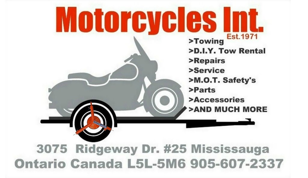 Motorcycles International | 3075 Ridgeway Drive Unite 25 Rear Door, Mississauga, ON L5L 5X6, Canada | Phone: (905) 607-2337