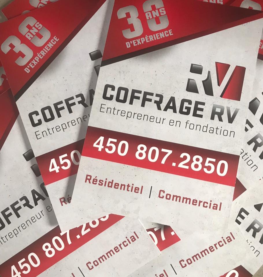 Coffrage RV Inc | 281 Chem. de Planches, Saint-Anicet, QC J0S 1M0, Canada | Phone: (450) 807-2850