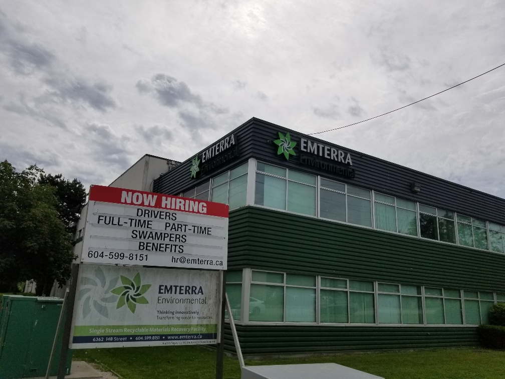 Emterra Environmental | 6362 148 St, Surrey, BC V3S 3C4, Canada | Phone: (604) 599-8151