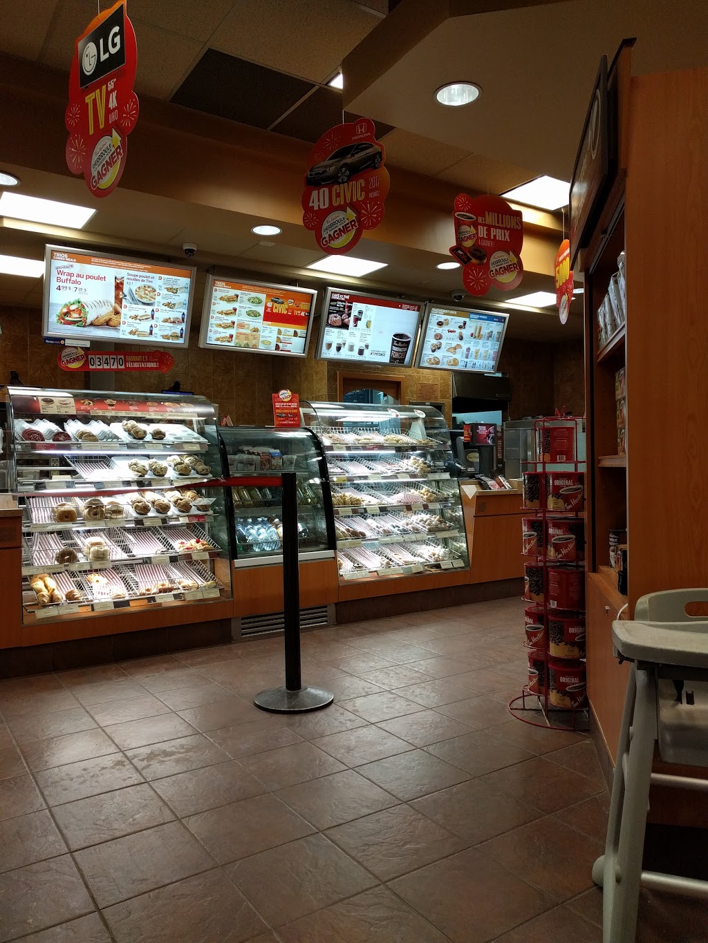 Tim Hortons | 1520 Route des Rivières Local 100, Saint-Nicolas, QC G7A 2P9, Canada | Phone: (418) 831-7479