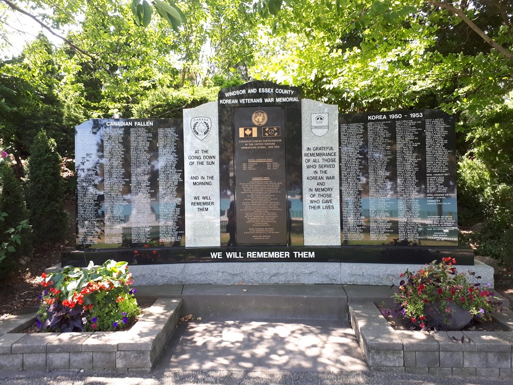 Korean War Memorial | City Centre, Windsor, ON N9A 0A3, Canada | Phone: (888) 567-2927